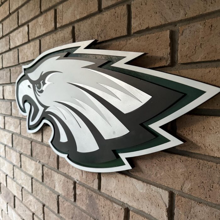 Philadelphia Eagles 3D Logo Wood Sign v.2